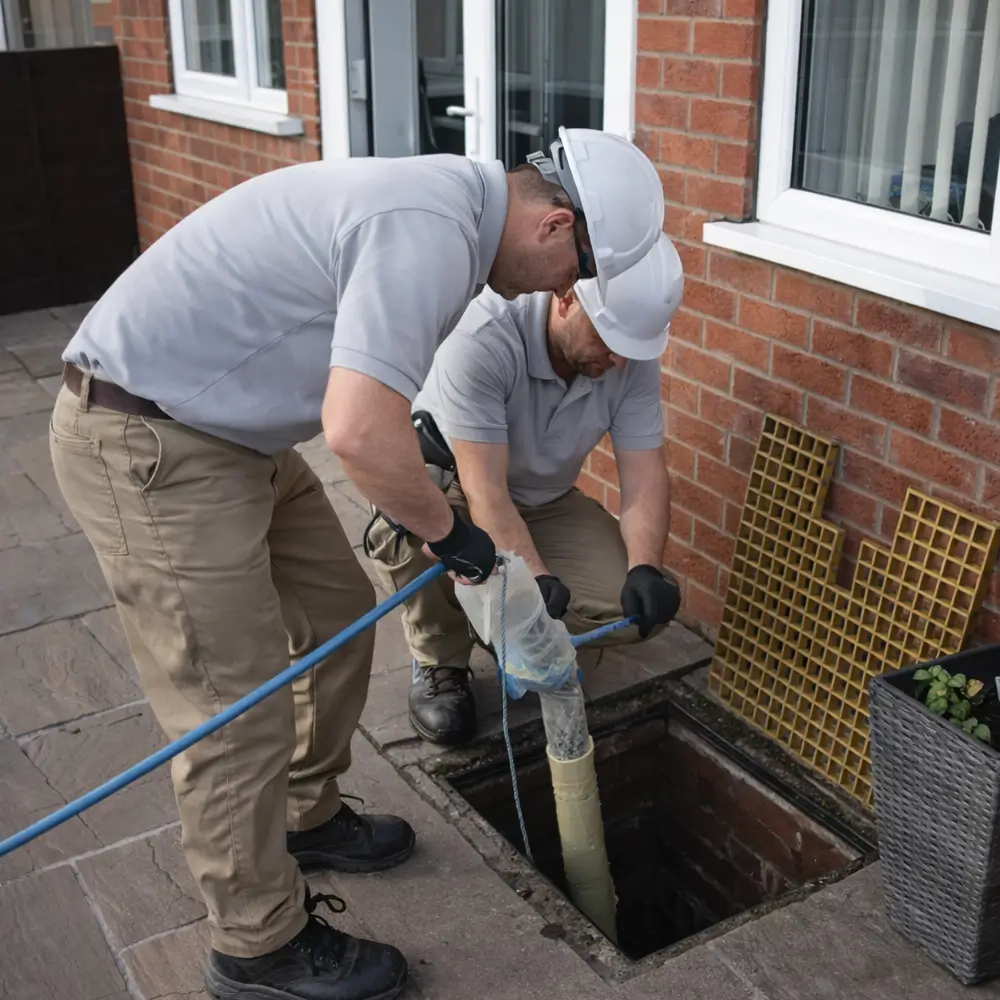 Blocked drain repair service in Coulsdon