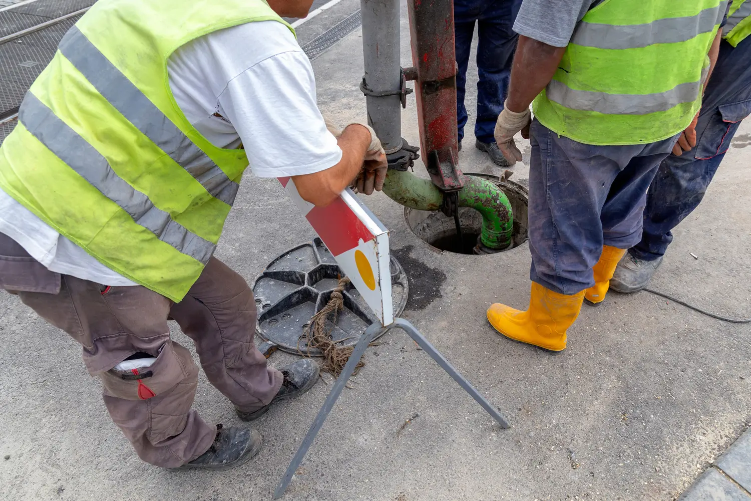 CCTV drain survey inspection in Coulsdon